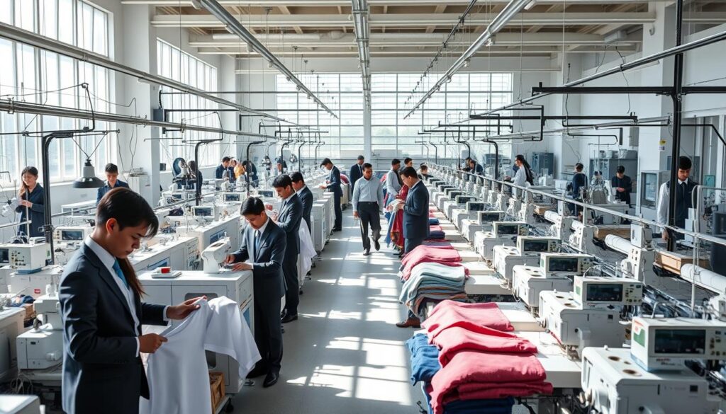 automated textile facility